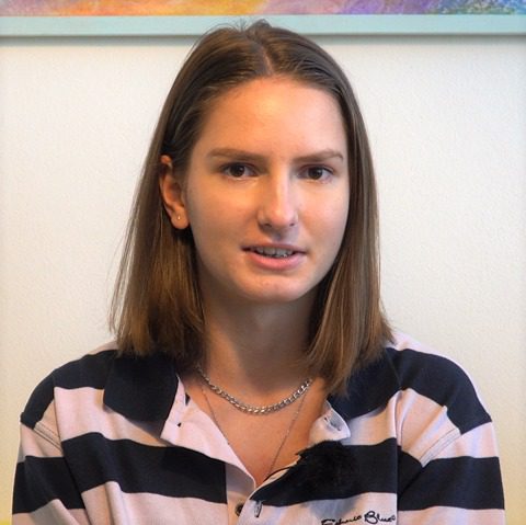 Johana Protivánková, aktuálně studentka Gymnázia Šternberk